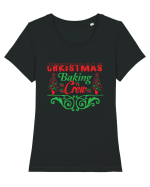 Christmas Baking Crew Tricou mânecă scurtă guler larg fitted Damă Expresser