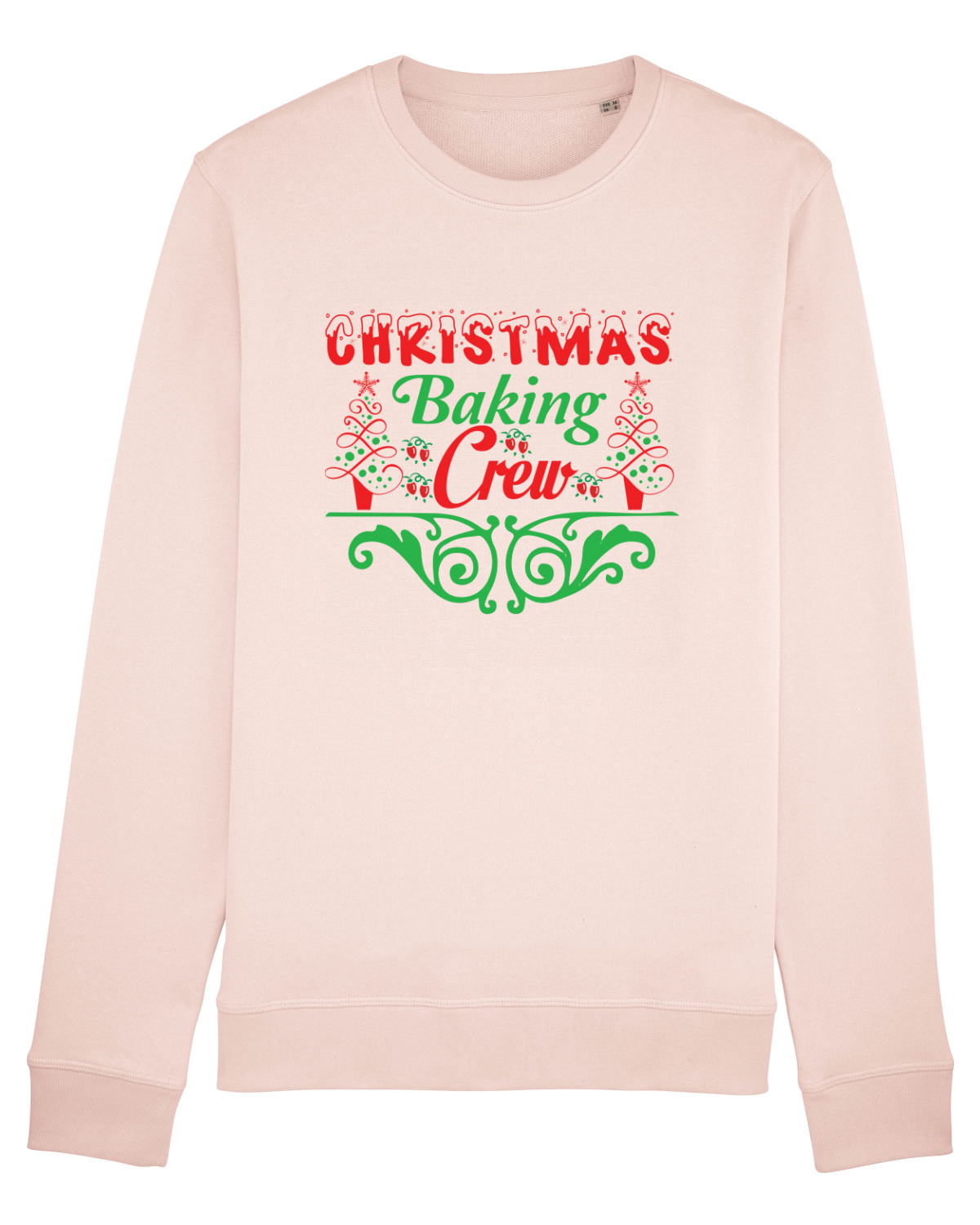 Bluză mânecă lungă Unisex Rise Candy Pink