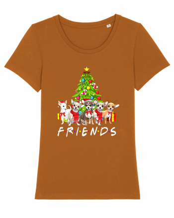 Christmas Chihuahua Friends Roasted Orange
