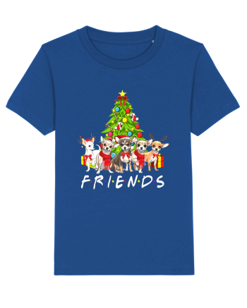 Christmas Chihuahua Friends Majorelle Blue