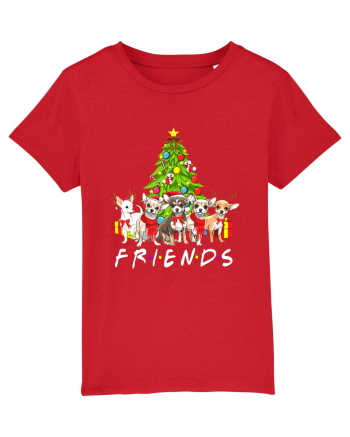 Christmas Chihuahua Friends Red