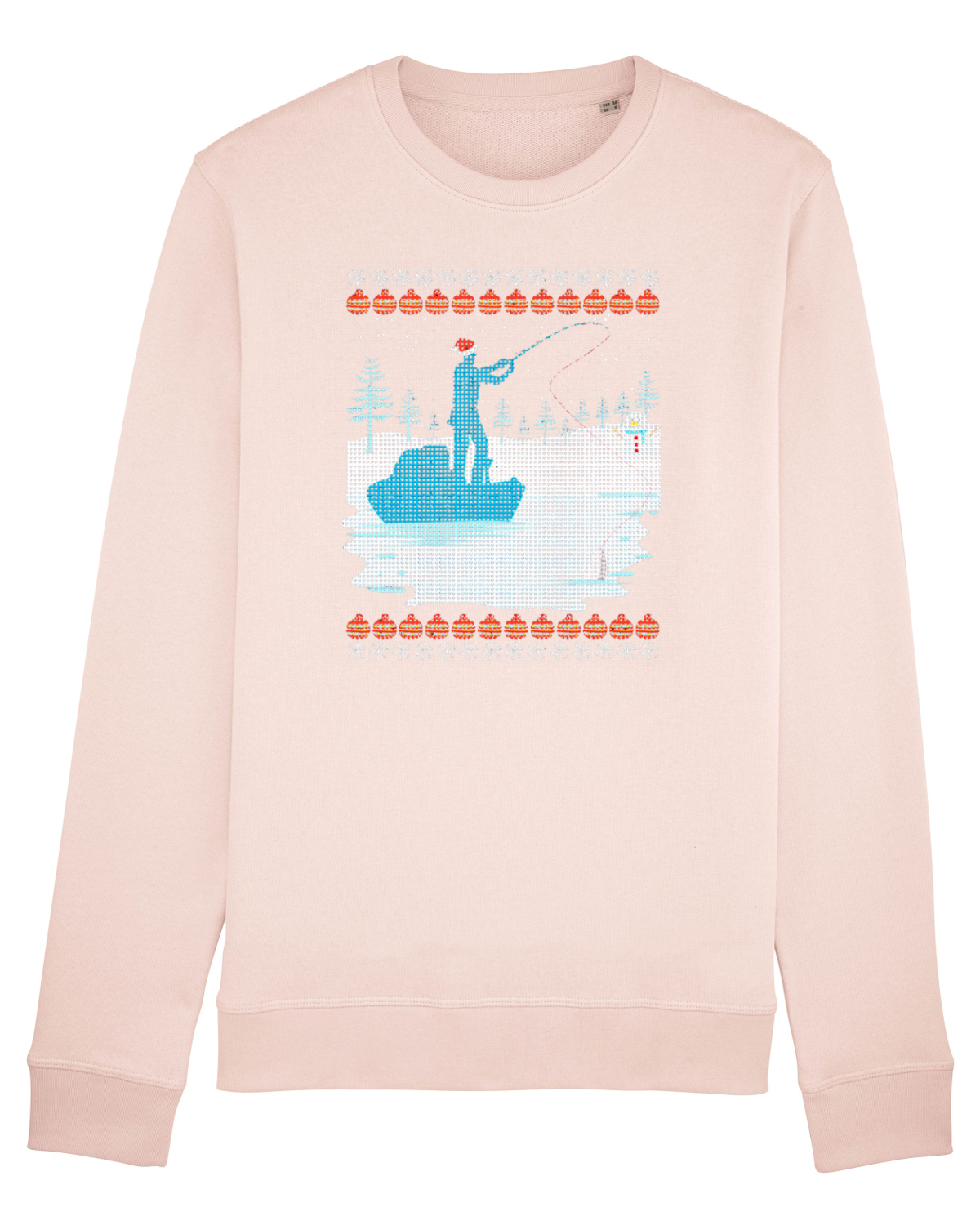 Bluză mânecă lungă Unisex Rise Candy Pink