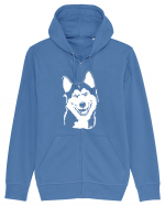 Happy husky Hanorac cu fermoar Unisex Connector