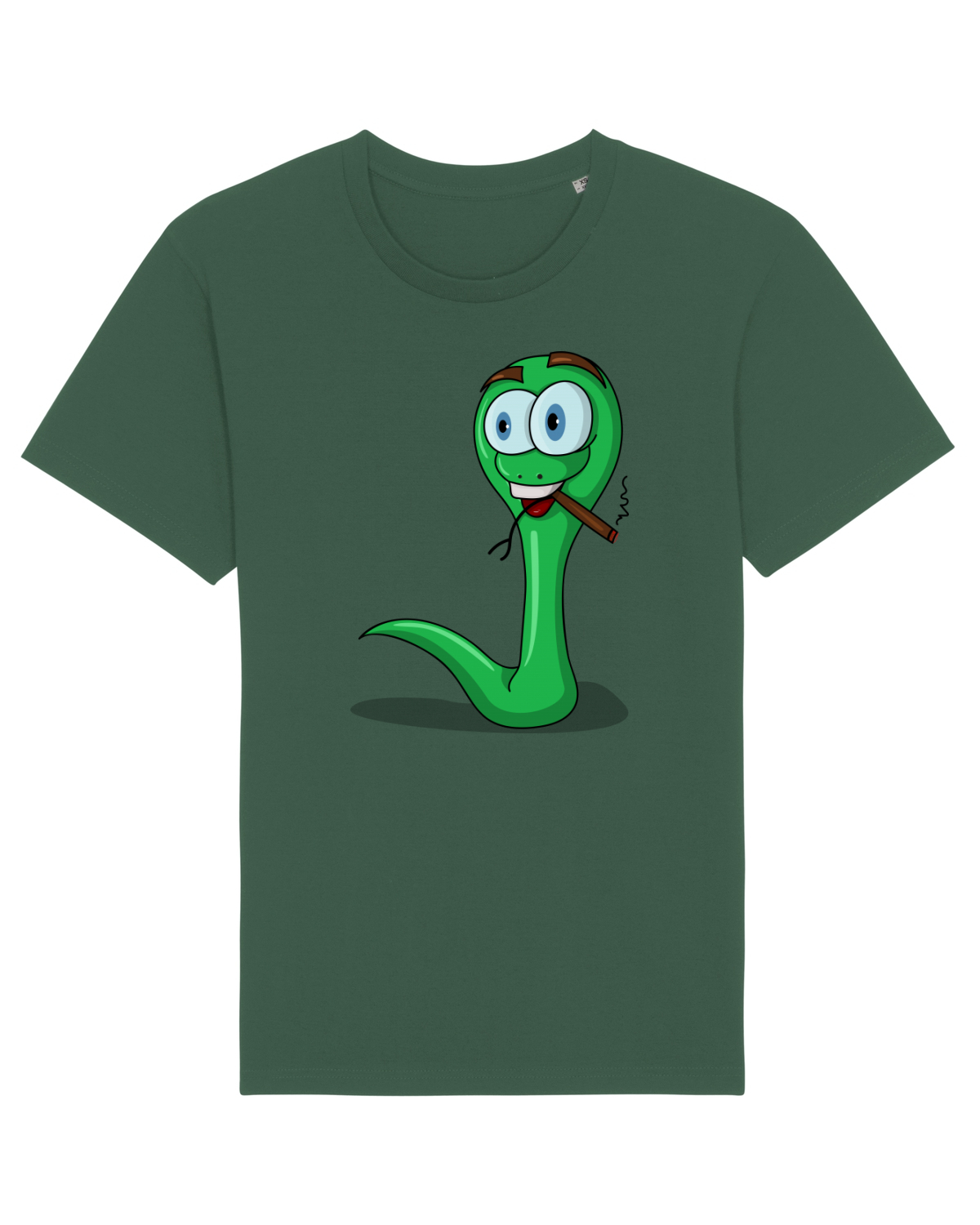 Tricou mânecă scurtă Unisex Rocker Bottle Green