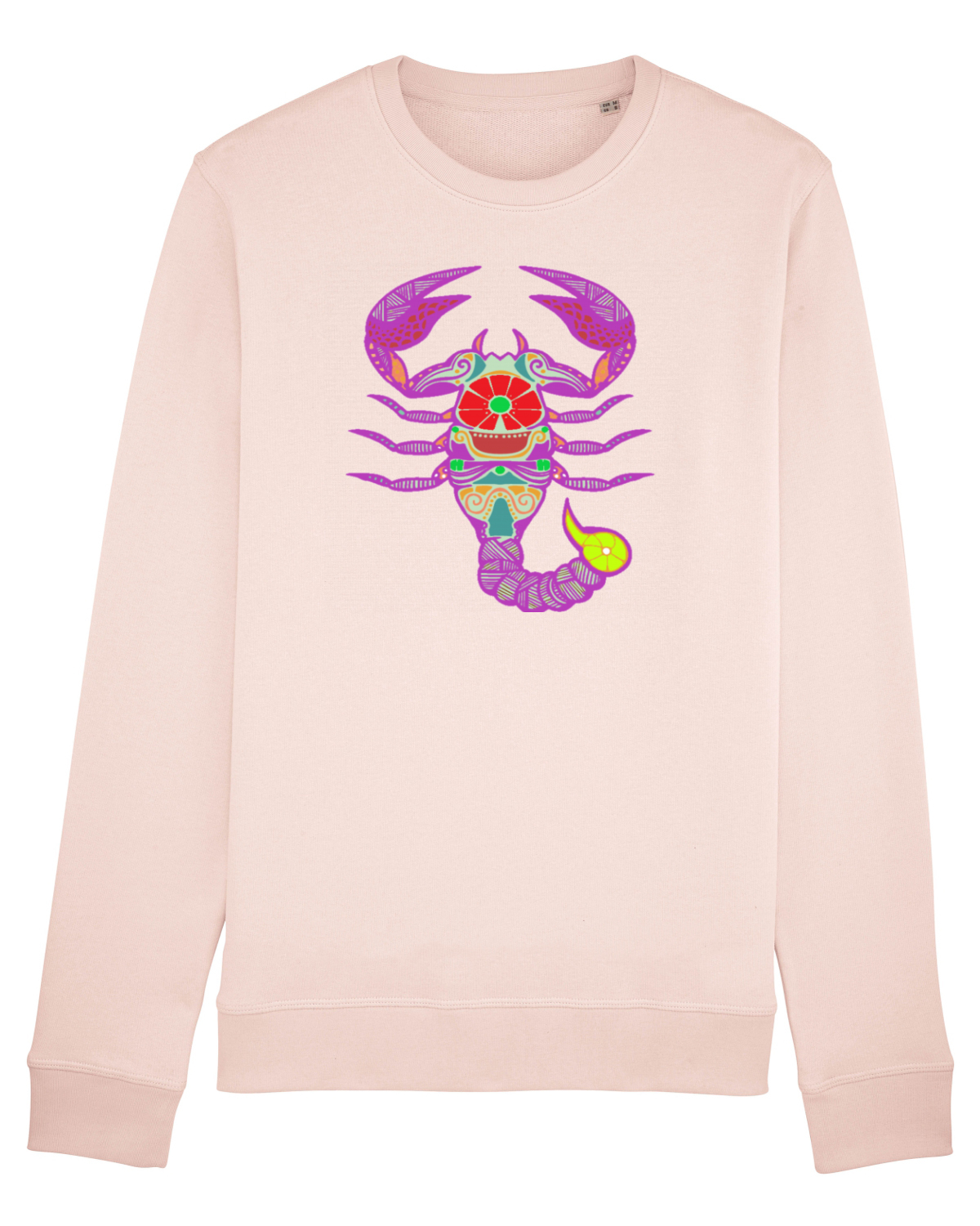 Bluză mânecă lungă Unisex Rise Candy Pink