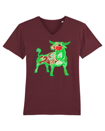 Colectia zodiac-Taur Burgundy