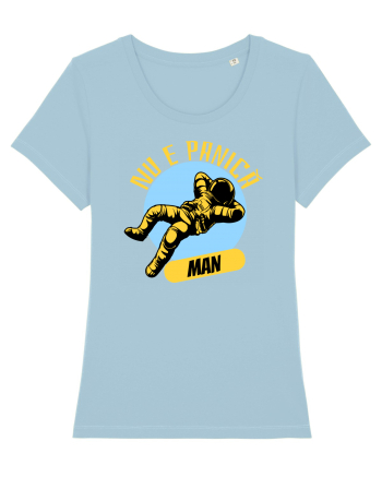 NU E PANICA, MAN! yellow Sky Blue