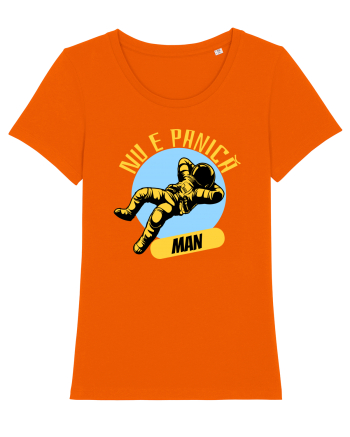 NU E PANICA, MAN! yellow Bright Orange