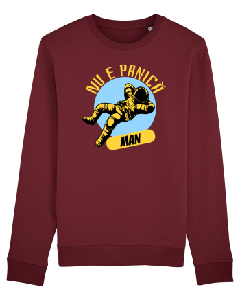 NU E PANICA, MAN! yellow Burgundy
