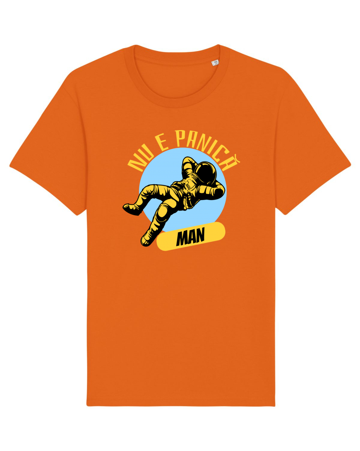 Tricou mânecă scurtă Unisex Rocker Bright Orange