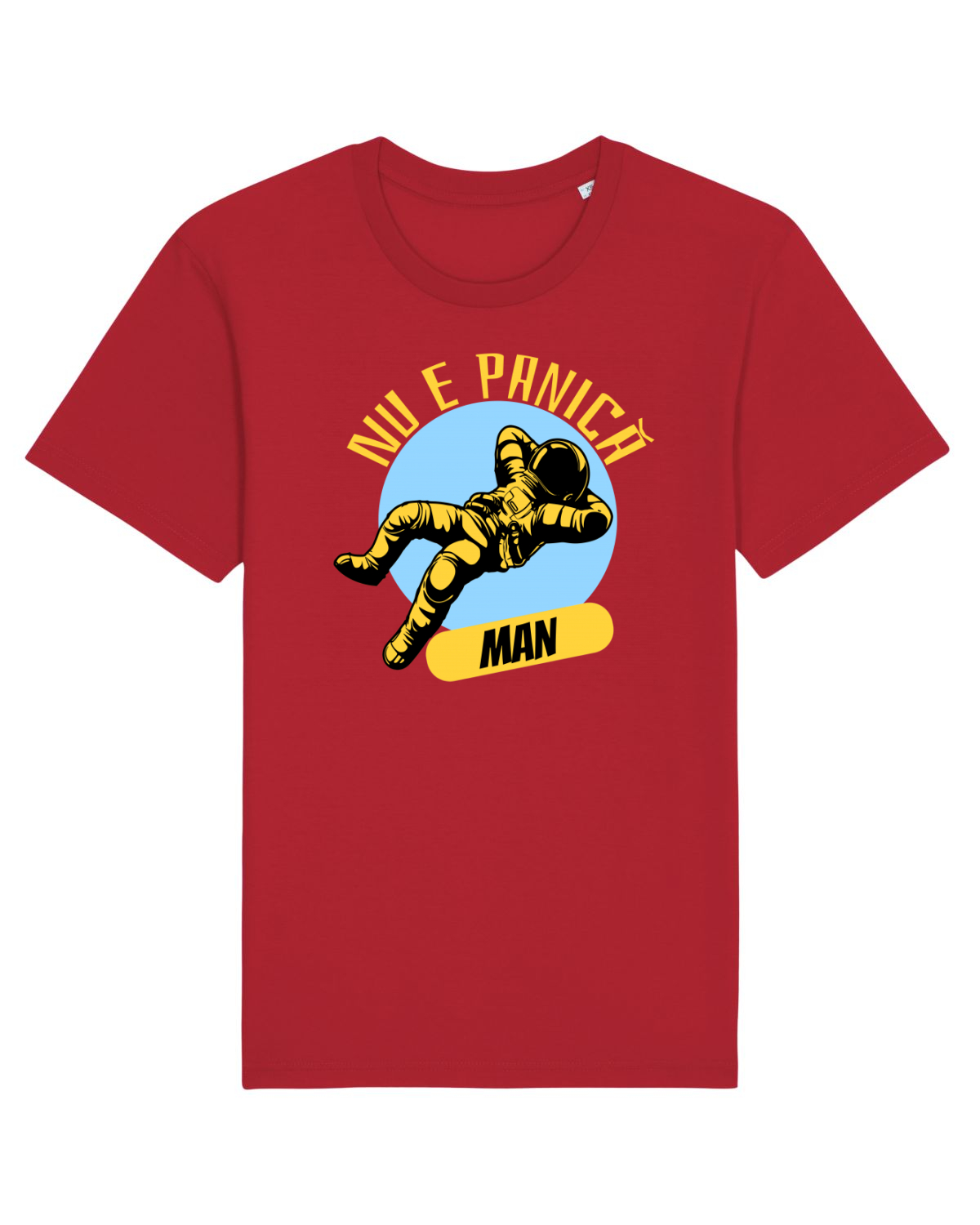 Tricou mânecă scurtă Unisex Rocker Red