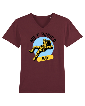 NU E PANICA, MAN! black Burgundy
