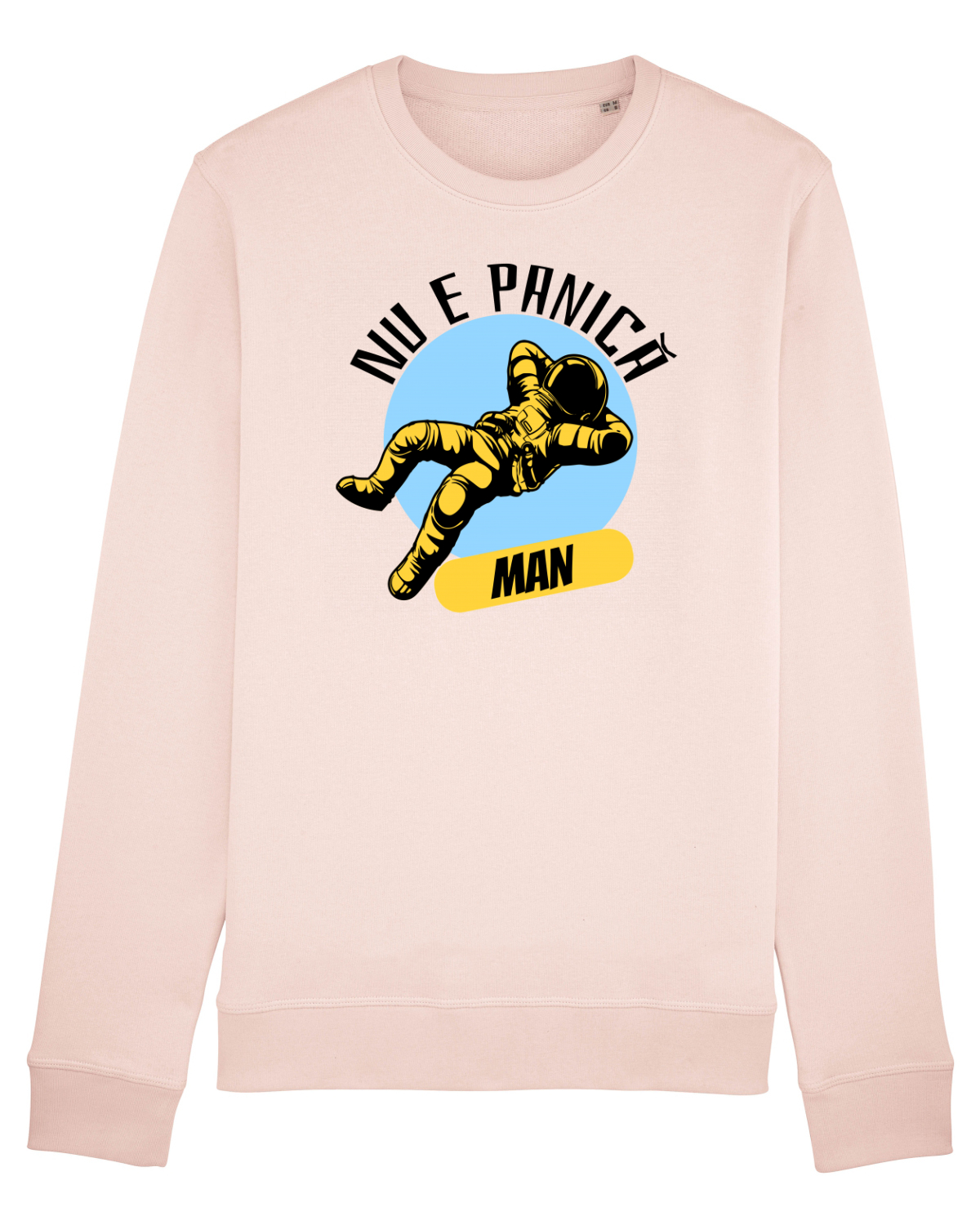 Bluză mânecă lungă Unisex Rise Candy Pink