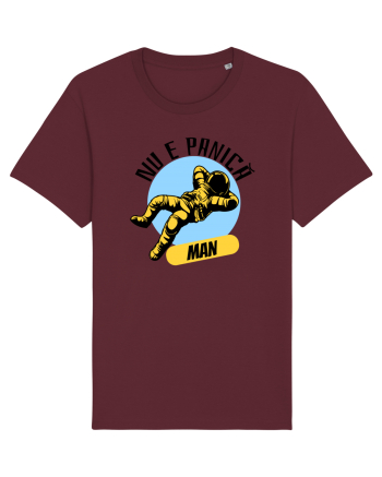 NU E PANICA, MAN! black Burgundy