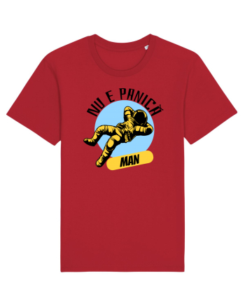 NU E PANICA, MAN! black Red