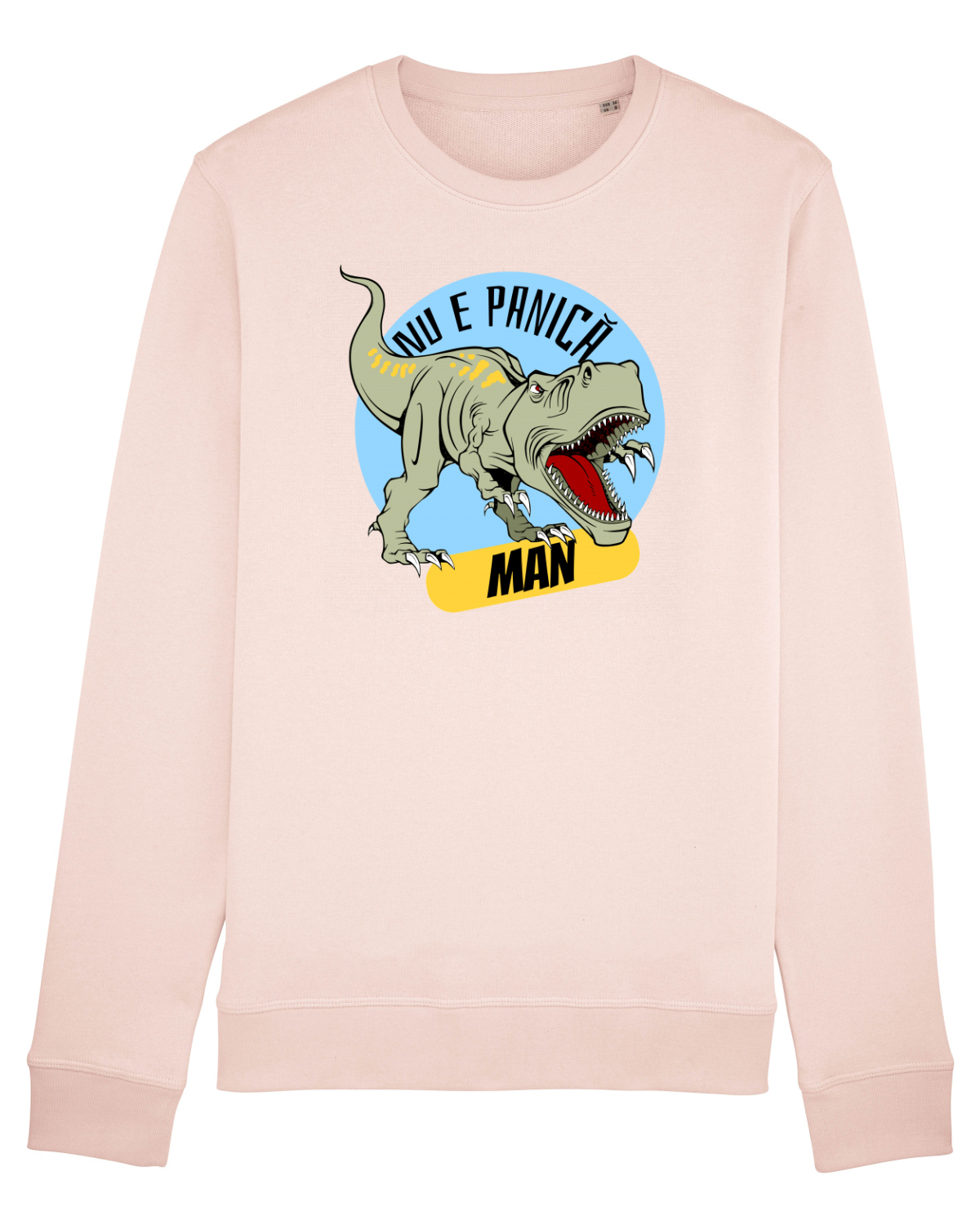 Bluză mânecă lungă Unisex Rise Candy Pink
