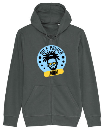 NU E PANICA, MAN! - Rasta Reggae Man Anthracite