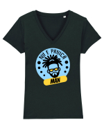 NU E PANICA, MAN! - Rasta Reggae Man Tricou mânecă scurtă guler V Damă Evoker