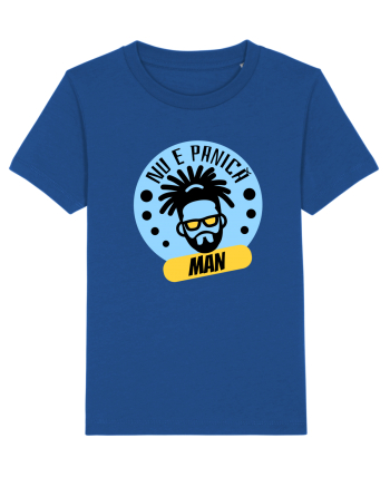 NU E PANICA, MAN! - Rasta Reggae Man Majorelle Blue