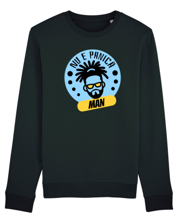 NU E PANICA, MAN! - Rasta Reggae Man Black