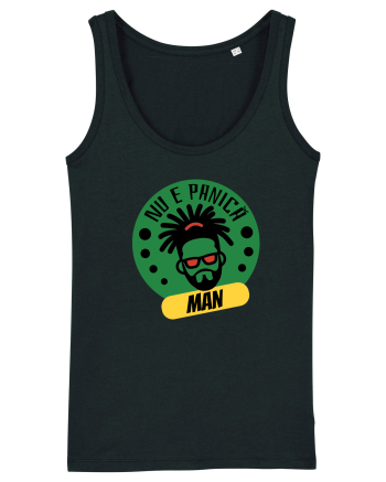 NU E PANICA, MAN! - Rasta Reggae Man 2 Black