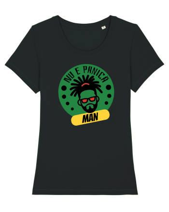 NU E PANICA, MAN! - Rasta Reggae Man 2 Black