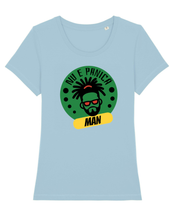 NU E PANICA, MAN! - Rasta Reggae Man 2 Sky Blue