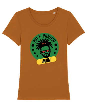 NU E PANICA, MAN! - Rasta Reggae Man 2 Roasted Orange