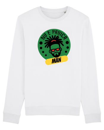 NU E PANICA, MAN! - Rasta Reggae Man 2 White