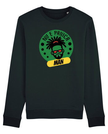 NU E PANICA, MAN! - Rasta Reggae Man 2 Black