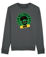 NU E PANICA, MAN! - Rasta Reggae Man 2 Bluză mânecă lungă Unisex Rise