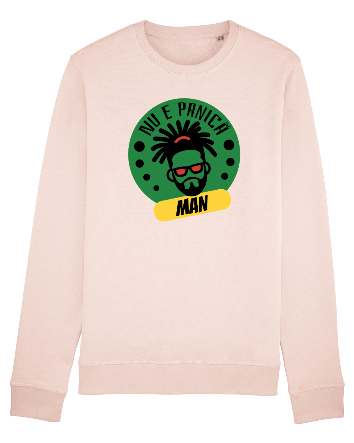 Bluză mânecă lungă Unisex Rise Candy Pink
