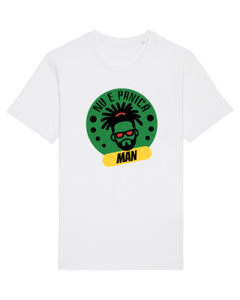 NU E PANICA, MAN! - Rasta Reggae Man 2 White