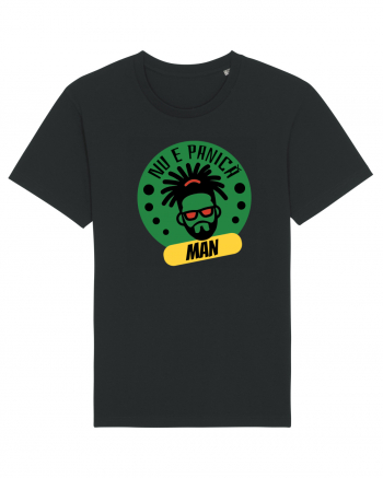 NU E PANICA, MAN! - Rasta Reggae Man 2 Black