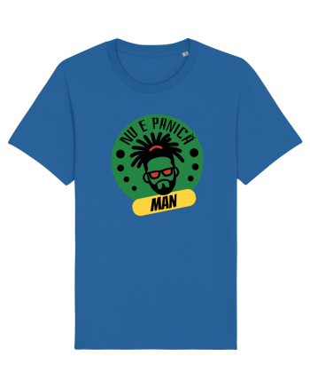 NU E PANICA, MAN! - Rasta Reggae Man 2 Royal Blue