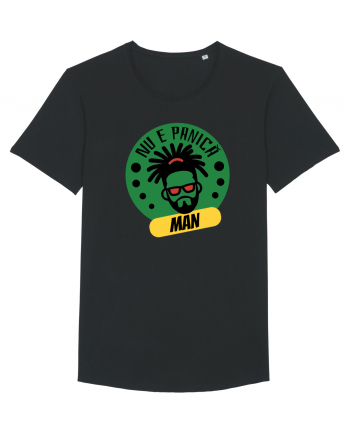 NU E PANICA, MAN! - Rasta Reggae Man 2 Black