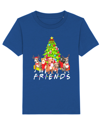 Christmas Pitbull Friends Majorelle Blue
