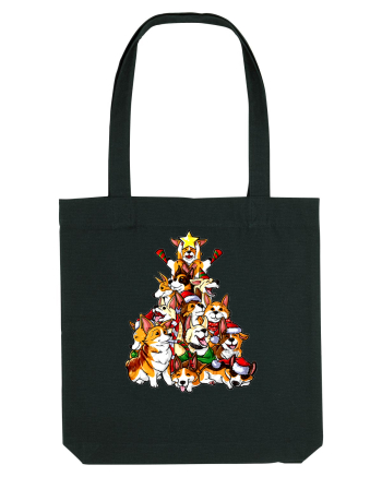 Corgi Christams Tree Black