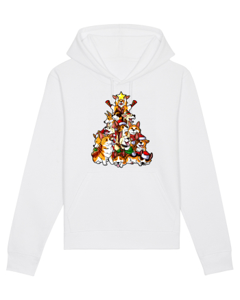 Corgi Christams Tree White