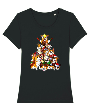 Corgi Christams Tree Black