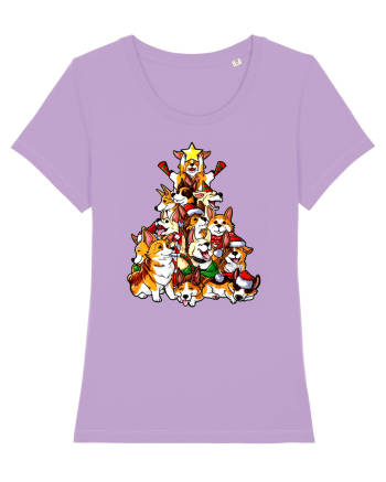 Corgi Christams Tree Lavender Dawn