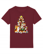 Corgi Christams Tree Tricou mânecă scurtă  Copii Mini Creator