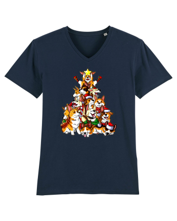 Corgi Christams Tree French Navy