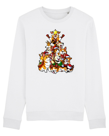 Corgi Christams Tree White