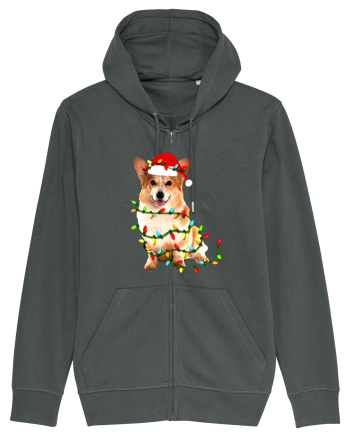 Corgi Christmas Light Anthracite