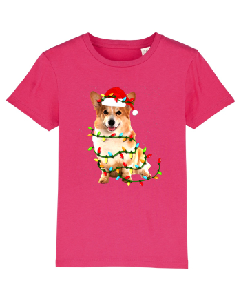 Corgi Christmas Light Raspberry