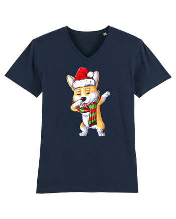 Corgi Dance French Navy