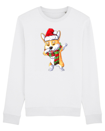 Corgi Dance White
