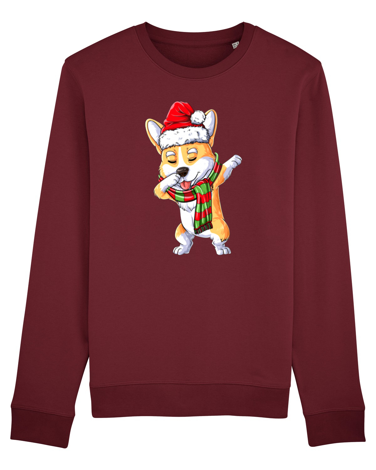 Bluză mânecă lungă Unisex Rise Burgundy