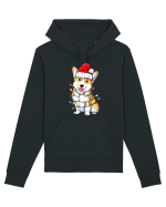 Corgi Xmas Light Hanorac Unisex Drummer